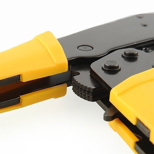 Crimpzange crimpen für Aderendhülsen Einsätze Crimp Zange für Kabelschuhe Crimpzangen Set 5 Einsätze - 5