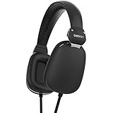 Betron HD500 on Ear Headphones, Bass Driven Sound, Light Weight Black