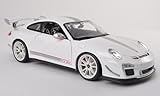 Marke : Porsche Porsche 911 GT3 RS 4.0 (997/II), weiss/silber , 2011, Modellauto, Fertigmodell, Bburago 1:18