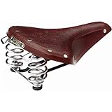 Brooks leather saddle B67S women (Design: Brooks B427 women, antiquebrown)