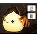Produktbild XQDSP LED Nachtlichter Kaninchen Silikon Nachtlicht Pat Baby Fütterung Schlaf Schlafzimmer Nachttischlampe Tischlampe,2
