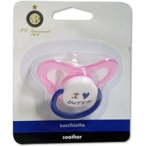 Fc Inter Miniset Per Neonato Biberon Ciuccio Prodotto Ufficiale 18 19 Clubs Italiens Maillots Football