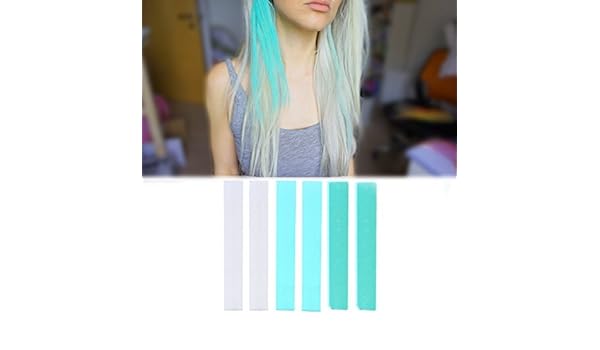 Buy Mint Turquoise Frozen Ombre Hair Dye Set Ice Blue Green
