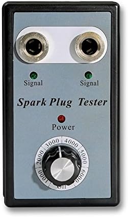 VXSCAN Car Spark Plug Tester with Adjustable Double Hole Detector Ignition Plug Analyzer for 11mm Spark Plug