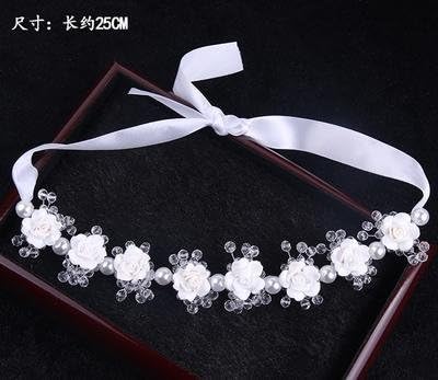 &amp;zhou Bridal Hair Jewelry Headdress By Hand Wedding Dress Accessories , 12#