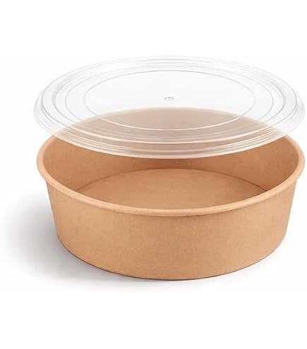 KURTT Mealprep Lot De 100 Récipients à Repas 1000ml Noirs - Bols Micro-ondes Réutilisables