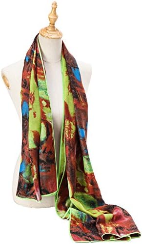 Premium Women Extreme Soft Scarf Wrap Shawl For Any Season, Rich Pattern Choice ( Impression - Earth )