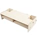 Produktbild Holz Computer Monitor Riser über Keyboardständer Monitor Ständer Desktop-Organizer Monitor Steigern Docke Halter Display für iMac PC Notebook Laptop B