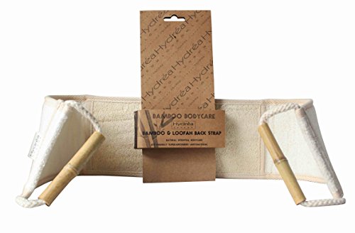 Hydrea Bamboo & Loofah Back Exfoliator-Wrap