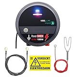 - Technologie unique Power Shock : microprocesseur gesteuerter spécial impulsion, le cas de contact de la barrière très désagréables mais elle est aussi par sa forme particulière impulsion inoffensif pour les humains et les animaux domestiques