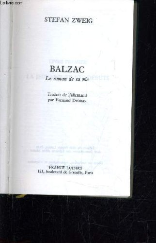 couverture de : Balzac