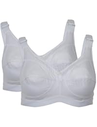 Women's Cotton Full Coverage Bra - Pack of 2