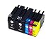 Produktbild Koala Tintenpatronen/Druckerpatronen 5er Multipack Ersatz für HP932/933 kompatible mit HP OfficeJet 6100 6600 6700 7110 7612 7610 7510 (2*Schwarz, 1*Cyan, 1*Magenta, 1*Gelb)