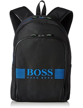 BOSS Green Herren Pixel Schultertasche, Grau (Dark Grey), 12.5x44x29 cm