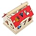 Youpin Digital Number House,Wooden Intellectual Building Blocks Disassembly Educational Intellectual Toy Porous Cognitive Smart House for Kids Child Early Childhood Baby