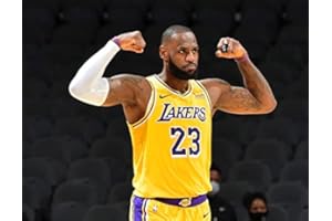 PARTYLANDIA Cialda in Ostia per Decorazione Torte dei Personaggi Sportivi (LeBron James)