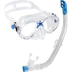 Cressi Marea VIP - Gafas y tubo de buceo para niÃ±os azul azul