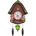 Three Secondz Cute Bird Wall Clock Cuckoo Alarm Clock Cuckoo Clock Living Room Watch Brief Children Bedroom Decor Home Day Time Alarm Clocks 42 cm x 26 cm - Fixed Door