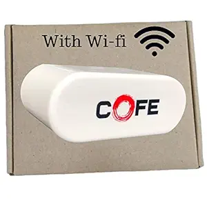 COFE CF-4G007 SIM Based 4G Wi-Fi + LAN Device, All SIM Compatible, No Configuration Required, Supports All DVR, CCTVs, NVR, Bio-Metric Devices (with Wi-fi)