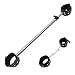 Produktbild Spreizstange Alliga verstellbar 67cm - 125cm mit Torus Fußfesseln und schwarzen Handfesseln mit flauschigem Innenpolster