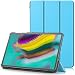 Produktbild TTVie Hülle für Samsung Galaxy Tab S5e - Ultra Dünn PU Leder Schutzhülle mit Standfunktion und Auto Aufwachen/Schlaf Funktion für Samsung Galaxy Tab S5e T720 / T725 (10,5 Zoll), Hellblau