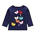Produktbild Beikoard Baby Mantel Baby Kinder Mädchen Bogen Langarm Hoodie Sweatshirt Schmetterling Applique Outfits Kleidung