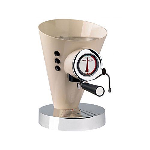 spécifications Bugatti 15-edivac Machine à café Espresso et Cappuccino Diva Evolution, crème