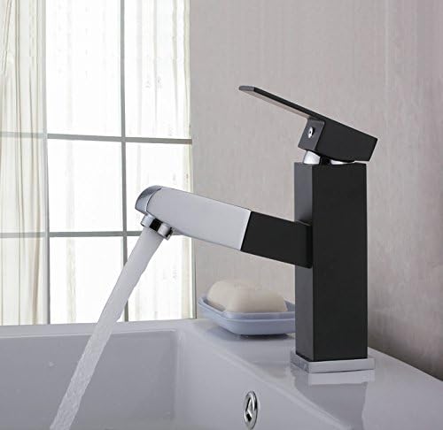 Maitps Basin Tap Bathroom Sink/Copper/face hot and cold black/telescopic/bathroom cabinet