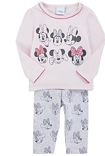 Licensed Disney Minnie Mouse Baby Girls T Shirt &amp; Leggings Set