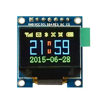 0.96 inch 12864 OLED Display Module-SPI/I2C (7 Pin)