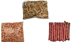PAWHUB Combo Biscuit of Puppy & Adult Biscuits (1 kg+1 kg) with Chew Sticks (240 GMS)