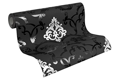 A.S. Creation Vlies Tapete Kollektion Flock 4, metallisch, 955381 - 2