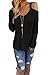 Produktbild Neue Damen Plus Größe lose Armatur Schwarz Kalte Schulter Jumper Top Pullover Casual Wear Größe XL UK 12–14 EU 40–42