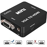 [ Was Sie erhalten ] 1 * VGA zu HDMI Konverter mit 3.5mm Audiokabel und usb-Energienkabel und 12 Monate Garantie mit 24 Stunden freundlicher Kundendienst.