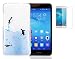Produktbild Huawei Honor 5c/Honor 7 Lite/Huawei GT3(2016) Neu Design Hülle mit Panzerglas,ISENPENK Ultra Slim Silikon Soft TPU Cool Modisch Pattern Case,Schöne Einfache Outdoor Crystal Clear Transparent Wasserdicht Shockproof Anti Slip Stoßfest Protection Durchsichtig Handyhülle,Thin Silicon Cover Bumper Schutzhülle Tasche für Huawei Honor 5c/Honor 7 Lite/Huawei GT3(2016)5.2Zoll[Pinguin]+Panzerglas/Schutzglas/Displayschutzfolie