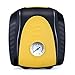 Produktbild Tragbare Luftkompressorpumpe, 12V 120 PSI Notstromreifenpumpe für PKW, LKW, Fahrrad, Bälle und andere Schlauchboote mit 3 Luftdüsen, Autoreifenfüller mit Manometer,yellowblack