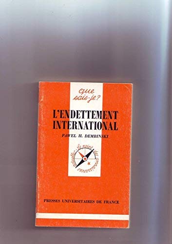 L'endettement international L'endettement international