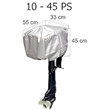 außenborder 10 ps Abmessung: A=55 cm, B=33 cm, C=45 cm