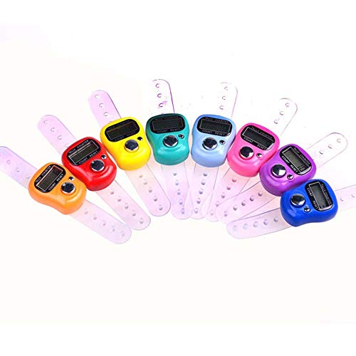 Aofocy Mini LCD Electronic Digital Display Finger Hand Tally Counter Counting