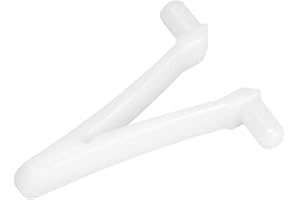 Wifehelper 6PCS Clip de Mariposa de Suministro de Piscina V para Cepillo de SPA de Piscina, rastrillo de Hojas, desnatador de Hojas, Cabezal de vacío Compacto