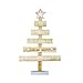 Produktbild Selou Weihnachten Holz Christbaumkugel Weihnachtscute schicker Anhänger Holz Anhänger Dekoration Geschenk Christbaumschmuck Beige brauner khaki Anhänger schöne weihnachtskranz draussen deko