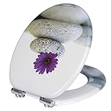 mit den stabilen und rostfreien Edelstahlscharnieren bieten Den Klobrillen robuster, sicherer und bruchfester