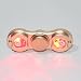 Produktbild OYOTRIC LED Spinner Light Flashing Fingertip Fidget Spinner Fidget Toys Hand Spinner Finger Spielzeug f¨¹r Kinder und Erwachsene Spielzeug Geschenke Stress Reducer, Stress Relief, Autismus - Spin Time 1-3 Minuten