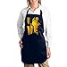 Produktbild Unisex Canvas Kitchen Bib Apron with Pocket Love Wildland Fire Fighter Multipurpose Adjustable Utility Or Work Apron 1