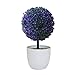 Produktbild Huhuswwbin Künstliche Pflanzen, künstliche Pflanzen, Formschnitt-Formschnitt, Bonsai, Kunstpflanze, Dekoration für Zuhause, Violett