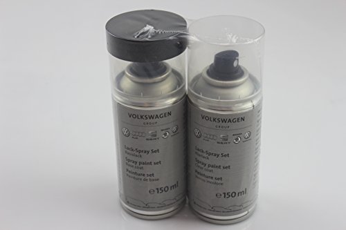 Preisvergleich Produktbild Original Audi VW Lacksprayset Monsungrau Metallic LLS0M6X7R