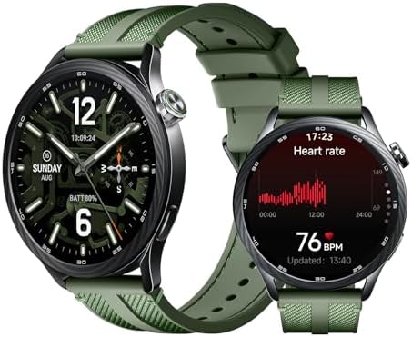 XIAOMI Watch S5 46 mm, Smartwatch per Uomo/Donna, AMOLED da 1,48", Fitness Tracker con Monitoraggio del Sonno, 21 Giorni, 150+ Modalità Sportive, GPS Dual-Band, NFC, Android&iOS, Verde giungla