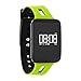 Produktbild KETO apple green | Fitnesstracker Damen und Herren - Fitness Armband mit Blutdruck Sensor - Smartwatch zum schwimmen