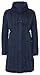 NOPPIES Women's Maternity Winter coat Vera - Blue - Blau (Dark Blue C165) - 12 (Medium)