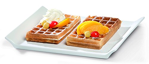 Domo DO9043W rotierendes Waffeleisen aus Edelstahl - 5